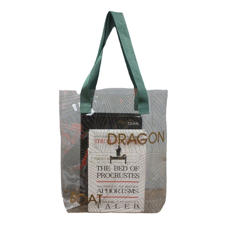 PVC透明プラスチック 豪華 ビーチ トートバッグ 女性用 最新のファッションスタイル OEM/ODM
