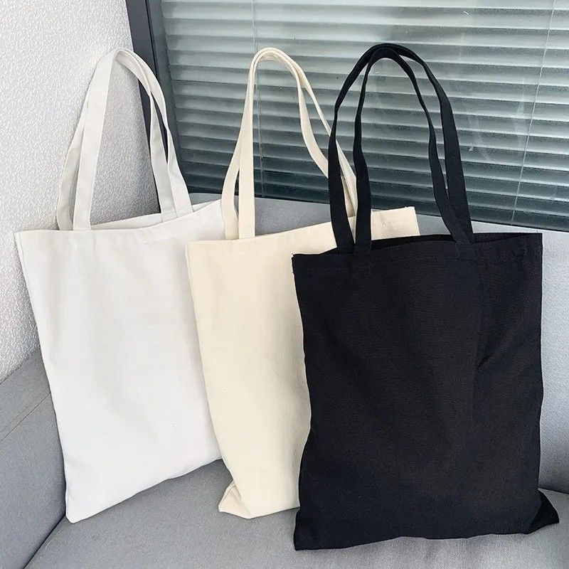 12オンス オリジナル 綿キャンバス シンプル トートバッグ オーダーメイド ロゴ エコフレンドリー トートバッグ