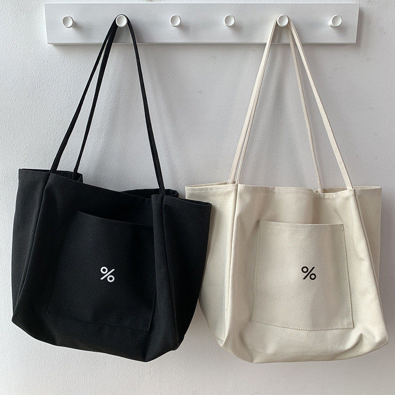 カスタマイズされたカラー エコキャンバス トートバッグ 女性用 大容量とOEM/ODM 受け入れられる