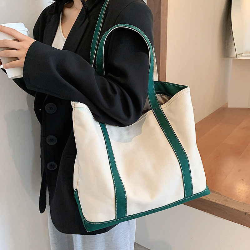 カスタマイズされた彩色キャンバス トートバッグ 印刷されたロゴとカスタマイズされたデザイン